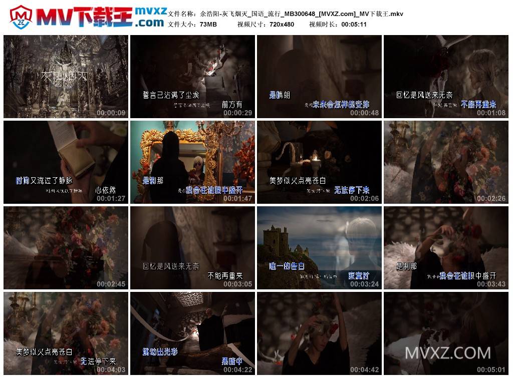 余浩阳-灰飞烟灭_国语_流行_MB300648